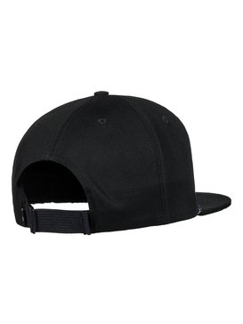 quiksilver, Fold Snapper - Gorra con Ajuste a Presión para Hombre, BLACK (kvj0) Fold Snapper - Snapback Cap for Men AQYHA04001
