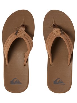 quiksilver, Carver Suede - Sandals, TAN - SOLID (tkd0) Carver - Sandals AQYL100030