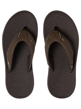 quiksilver, Travel Oasis Sandals, BROWN/BROWN/BROWN (xccc) Travel Oasis - Sandals AQYL100543