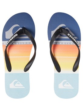 quiksilver, MOLOKAI HIGHLINE SLAB, BLACK/ORANGE/BLUE (xknb) MOLOKAI HIGHLINE SLAB AQYL100657