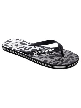 quiksilver, Molokai Random - Flip-Flops, BLACK/GREY/GREY (xkss) Molokai Random - Flip-Flops AQYL100659
