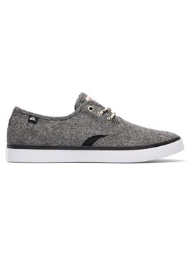 quiksilver, Shorebreak Deluxe - Chaussures à enfiler avec lacets, GREY/BLACK/WHITE (xskw) Shorebreak Deluxe - Laceable Slip-On Shoes AQYS300061