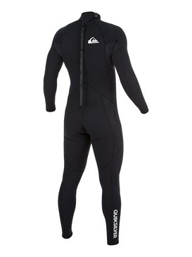 quiksilver, Гидрокостюм с молнией на спине 3/2mm Syncro Base, BLACK (kvd0) 3/2mm Syncro Base - Back Zip Wetsuit for Men AQYW103083