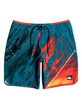 quiksilver, Boardshort Masculino Estampado com Bolso Invisível Quiksilver, MOROCCAN BLUE CAMO (bsg6) QK BOARDSHORT NEW WAVE 19 IMP BR60012434