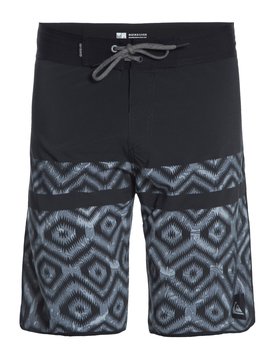 quiksilver, Boardshort Masculino Estampado Quiksilver, BLACK (blk) QK BOARDSHORT STOMP SCALLOP PACK BR60012483