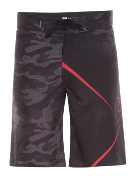 quiksilver, Boardshort Masculino Estampado Quiksilver, BLACK (blk) QK BOARDSHORT BULLSEYE BR60012503