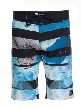 quiksilver, QK BOARDSHORT ALPHA JUMBO SILVER, BLUE* (blu) QK BOARDSHORT ALPHA JUMBO SILVER BR60012513