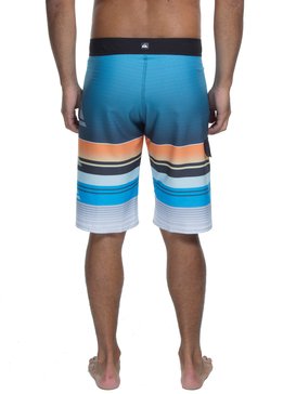 quiksilver, Bermuda Boardshort Everyday Stripe Logo 22" Quiksilver, NAVY* (nvy) QK BOARDSHORT EVERYDAY STRIPE LOGO BR60012529