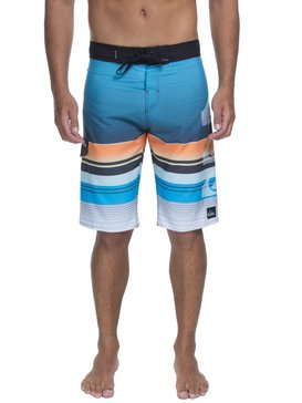 quiksilver, Bermuda Boardshort Everyday Stripe Logo 22" Quiksilver, NAVY* (nvy) QK BOARDSHORT EVERYDAY STRIPE LOGO BR60012529