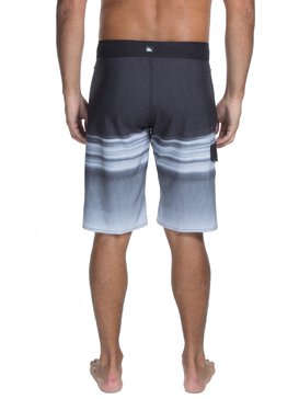 quiksilver, Bermuda Boardshort Howdown Word 22" Quiksilver, BLACK* (blk) QK BOARDSHORT HOW DOWN WORD BR60012533