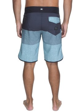 quiksilver, Bermuda Boardshort Highline Tijuana Scallop 20" Quiksilver, BLACK (blk) QK BOARDSHORT TIJUANA SCALLOP BR60012540