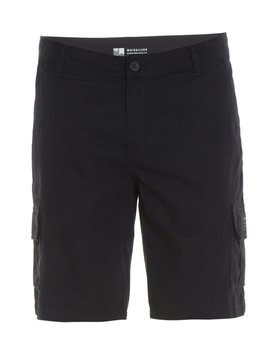 quiksilver, Bermuda Masculina Straight com Bolsos Laterais Quiksilver, BLACK* (blk) QK BERMUDA WALK CARGO ROGUE BR60021537