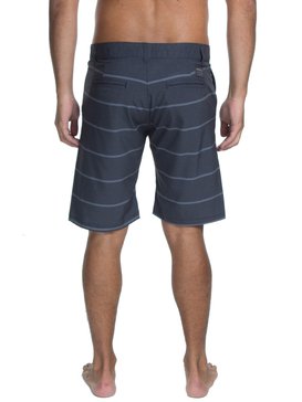 quiksilver, Bermuda Amphibian Union Stripe 21" Quiksilver, BLACK* (blk) QK BERMUDA AMPHIBIAN UNION STRIPE BR60031113