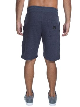 quiksilver, Bermuda Walkshort de Moletom Trackshort Screen Quiksilver, NAVY HEATHER* (nav) QK BERMUDA MOLETOM TRACKSHORT SCREEN BR60041055