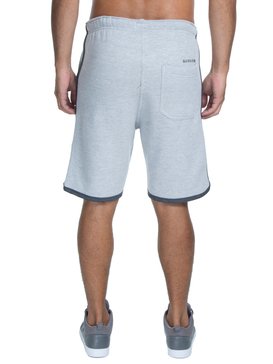 quiksilver, Bermuda Walkshort de Moletom Scallop Short Quiksilver, GREY HEATHER* (grh) QK BERMUDA MOLETOM SCALLOP SHORT BR60041057