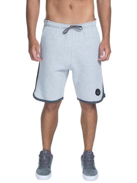 quiksilver, Bermuda Walkshort de Moletom Scallop Short Quiksilver, GREY HEATHER* (grh) QK BERMUDA MOLETOM SCALLOP SHORT BR60041057