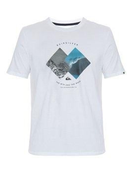 quiksilver, Camiseta Masculina Manga Curta Estampa Frontal Quiksilver, WHITE* (wht) QK CAM BAS M/C PLEASURE ZONE BR61114308