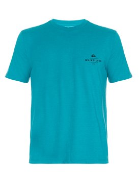 quiksilver, Camiseta Masculina Manga Curta Estampa Frente e Costas Quiksilver, MESCLA TANDOORI SPICE* (met) QK CAM BAS M/C SUMMER LEAVES BR61114318