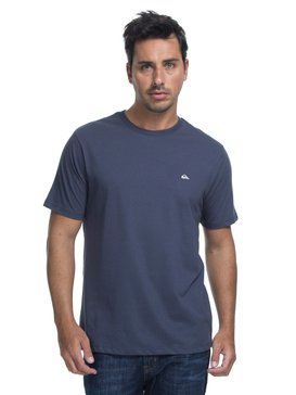 quiksilver, Camiseta Manga Curta Regular Fit Embroyed Color Quiksilver, NAVY HEATHER* (nav) QK CAM BAS M/C EMBROYED COLOR BR61114405