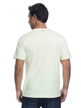 quiksilver, Camiseta Manga Curta Regular Fit Embroyed Color Quiksilver, SUN* (sun) QK CAM BAS M/C EMBROYED COLOR BR61114405