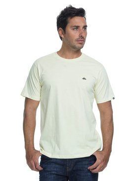 quiksilver, Camiseta Manga Curta Regular Fit Embroyed Color Quiksilver, SUN* (sun) QK CAM BAS M/C EMBROYED COLOR BR61114405