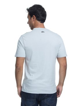 quiksilver, Camiseta Manga Curta Regular Fit Graus Quiksilver, SILVER* (sil) QK CAM BAS M/C GRAUS BR61114411