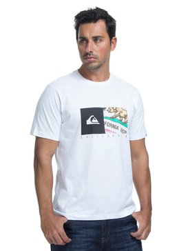 quiksilver, QK CAM BAS M/C CALIFORNIA COAST, WHITE (wht) QK CAM BAS M/C CALIFORNIA COAST BR61114418