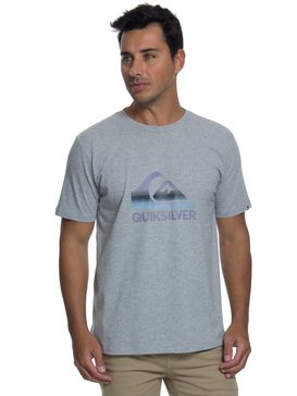 quiksilver, Camiseta Manga Curta Regular Fit Waves Ahead Quiksilver, CACTUS GREEN* (gre) QK CAM BAS M/C WAVES AHEAD BR61114422