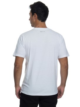 quiksilver, Camiseta Manga Curta Regular Fit Waves Ahead Quiksilver, WHITE (wht) QK CAM BAS M/C WAVES AHEAD BR61114422