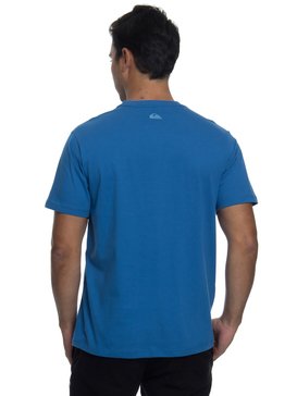quiksilver, Camiseta Manga Curta Regular Fit Haze Daze Quiksilver, COBALT* (cob) QK CAM BAS M/C HAZE DAZE BR61114424