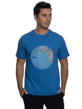 quiksilver, Camiseta Manga Curta Regular Fit Haze Daze Quiksilver, COBALT* (cob) QK CAM BAS M/C HAZE DAZE BR61114424