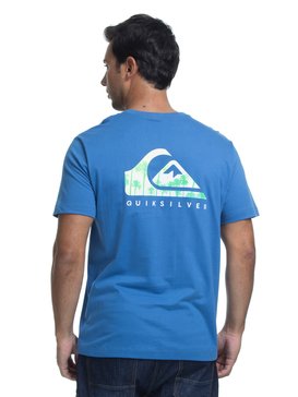 quiksilver, Camiseta Manga Curta Regular Fit Panhandler Quiksilver, COBALT* (cob) QK CAM BAS M/C PANHANDLER BR61114436