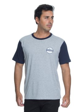 quiksilver, Camiseta Manga Curta Regular Fit Snaken Quiksilver, CACTUS GREEN* (gre) QK CAM BAS M/C SNAKEN BR61114443