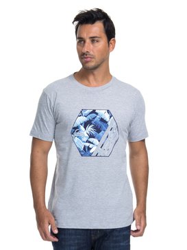 quiksilver, Camiseta Manga Curta Regular Fit Create Quiksilver, CACTUS GREEN* (gre) QK CAM BAS M/C CREATE BR61114482