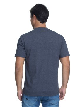 quiksilver, Camiseta Manga Curta Regular Fit Roamer Quiksilver, NAVY HEATHER* (nvy) QK CAM BAS M/C ROAMER BR61114484