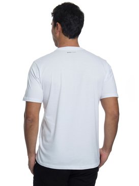 quiksilver, Camiseta Manga Curta Regular Fit Roamer Quiksilver, WHITE (wht) QK CAM BAS M/C ROAMER BR61114484