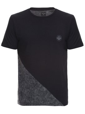 quiksilver, Camiseta Masculina Manga Curta Slim Fit Quiksilver., BLACK (blk) QK CAM M/C ESPECIAL ERIC BR61142785