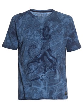 quiksilver, Camiseta Masculina Manga Curta Slim Fit Quiksilver., STAR BLACK (str) QK CAM M/C ESP OCCTOPUS BR61142787
