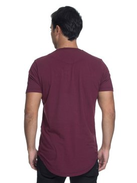 quiksilver, Camiseta Manga Curta Sacallop Fit Pocket Loves Quiksilver, WINE (win) QK CAM ESPECIAL M/C POCKET LOVES BR61142845
