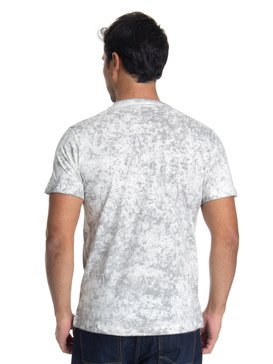 quiksilver, Camiseta Manga Curta Slim Fit Oct Dye Comp Quiksilver, WHITE (wht) QK CAMISETA ESP OCTO DYE COMP BR61142865
