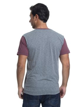 quiksilver, Camiseta Manga Curta Slim Fit Sunset Co Quiksilver, WINE (win) QK CAMISETA ESP M/C SUNSET CO BR61142875