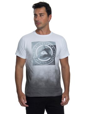 quiksilver, Camiseta Manga Curta Slim Fit The Wave Quiksilver, SNOW WHITE* (snw) QK CAM ESPECIAL M/C THE WAVE BR61142902