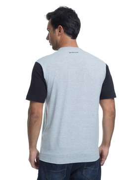 quiksilver, Camiseta Lycra Surf Tee Logo Quiksilver, MESCLA* (mes) QK CAMISETA SURF M/C LOGO SURF TEE BR61151050