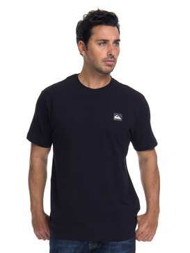 quiksilver, Camiseta Lycra Surf Tee Transfer Quiksilver, BLACK* (blk) QK TRANSFER SURF TEE BR61151052