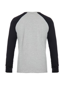 quiksilver, Camiseta Manga Longa Regular Fit Search Quiksilver, TRUE BLAK / BALTIC BLUE (blk) QK CAM ESPECIAL M/L SEARCH BR61201278