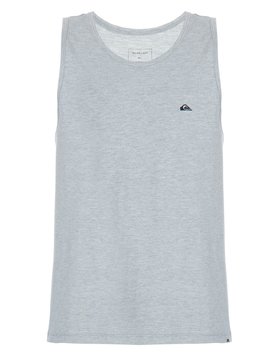 quiksilver, Regata Masculina Estampa Frontal Quiksilver, MESCLA PRETO* (msc) QK REGATA EMBROYED ESSENTIAL BR61231884