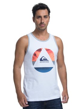 quiksilver, Camiseta Regata Regular Fit Fluid Turns Quiksilver, WHITE (wht) QK REGATA FLUID TURNS BR61231936