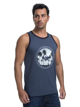 quiksilver, Camiseta Regata Regular Fit Resin Feel Quiksilver, NAVY HEATHER* (nvy) QK REGATA RESIN FEEL BR61231942