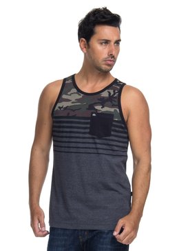 quiksilver, Camiseta Regata Regular Fit Pattern Tank Quiksilver, ARMY* (arm) QK REGATA ESP PATTERN TANK BR61231949