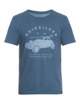 quiksilver, Camiseta Masculina Manga Curta Slim Quiksilver, STAR BLACK (str) QK CAM SLIM FIT M/C HOT LOG BR61241552
